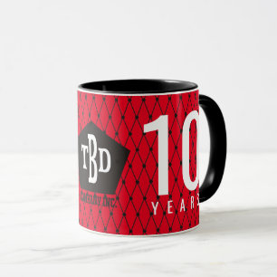 Mug Cadeau d'anniversaire personnalisé pour les emplo