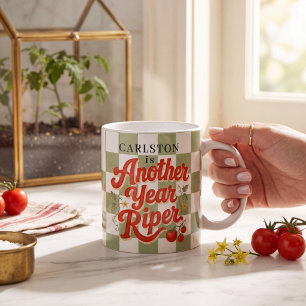 Mug Cadeau d'anniversaire Tomate Vintage Une Autre Ann