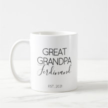 Cadeau d'annonce de grossesse pour arrière-grand-p