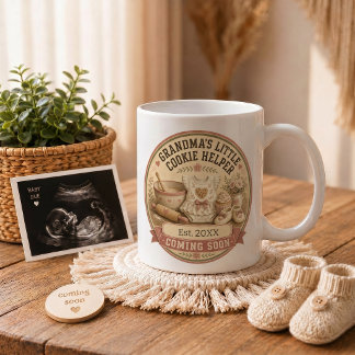 Mug Cadeau d'annonce de grossesse pour grand-mère qui