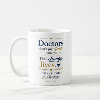 Mug Cadeau d'appréciation des médecins qui changent de