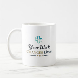 Mug Cadeau d'appréciation pour un médecin dont le trav