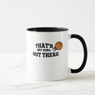 Mug Cadeau de basket-ball pour dire de papa de maman