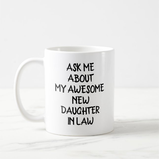 Mug Cadeau de beau-père, cadeau de mariage pour papa,  (Gauche)