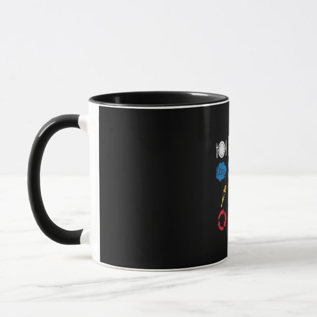 Mug Cadeau de biologie du laboratoire scientifique (Gauche)