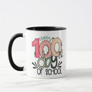 Mug cadeau de célébration des 100 jours d'école