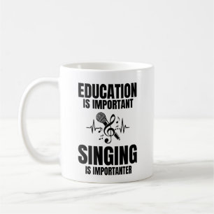 Mug Cadeau de chanteur pour l'élève de chant et le pro