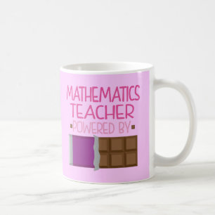 Mug Cadeau de chocolat de professeur de mathématiques