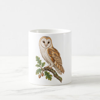 Mug Cadeau de chouette effraie d'automne pour les amat