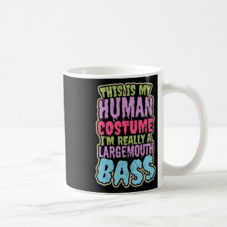 Mug Cadeau de costume humain de design de pêche Byss à