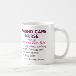 Mug Cadeau de définition d'infirmière en soins des pla
