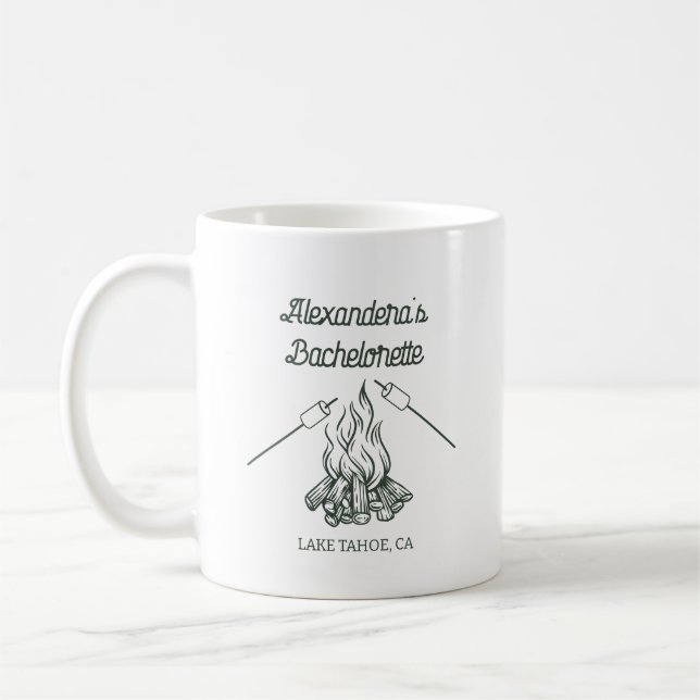 Mug Cadeau de demoiselle d'honneur pour enterrement de (Gauche)