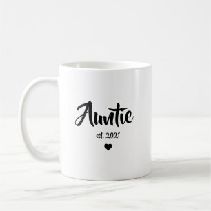 Mug Cadeau de Faire-part de grossesse de la tante
