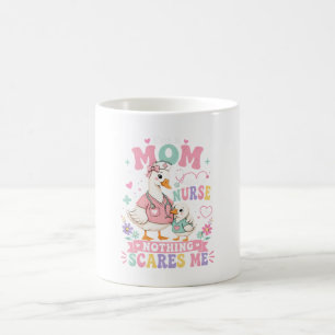 Mug Cadeau de fête des mères pour maman et infirmière 