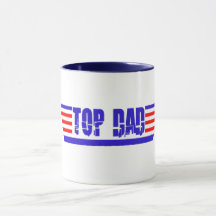 Cadeau de Fête des pères cool, Top Papa Graphic