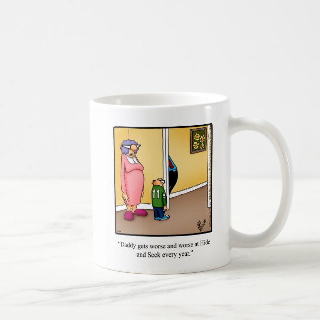 Mug Cadeau de fête des pères Humour (Droite)