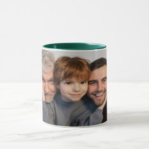 Mug cadeau de Fête des pères personnalisée, photo 