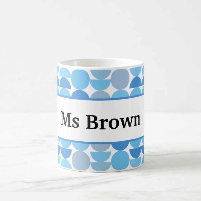 Mug Cadeau de fin d'année pour l'enseignant Milieu de  (Centre)