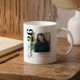 Mug Cadeau de fin d'études élégant Twenty26 Photo