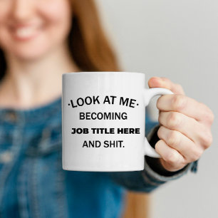 Mug Cadeau de fin d'études Funny Grad Lycée Diplômé
