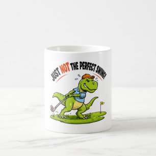 Mug Cadeau de golf T-Rex drôle et mignon de dinosaure