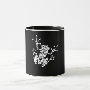 Mug Cadeau de grenouille I Love Frog White