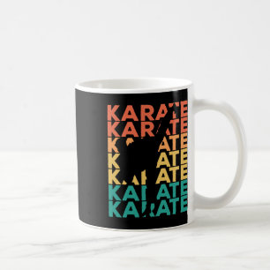 Mug Cadeau De Karaté Vintage Rétro Pour Karateka