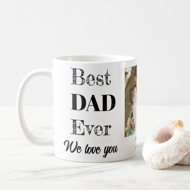 Mug Cadeau de la fête des pères (Avec donut)