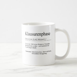 Mug Cadeau de la phase claustro, étudiants