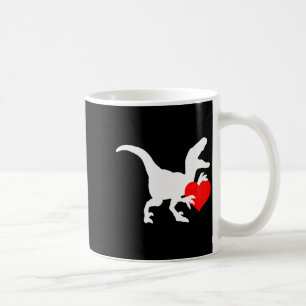Mug Cadeau de la Saint-Valentin Amour de Raptor Dino R