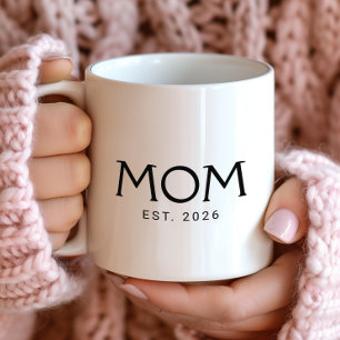 Mug Cadeau de l'année de création de Maman