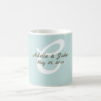 Mug cadeau de mariage personnalisé