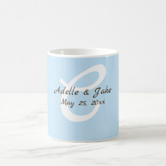 Mug cadeau de mariage personnalisé