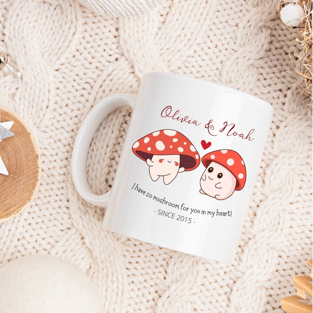 Mug Cadeau de Mariage Personnalisé avec Noms pour un M (Créateur téléchargé)