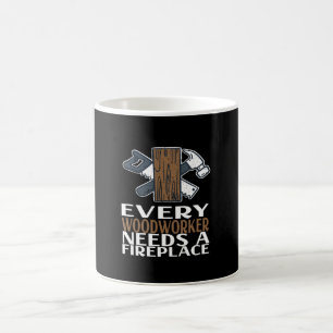 Mug Cadeau de menuisier Travail du bois