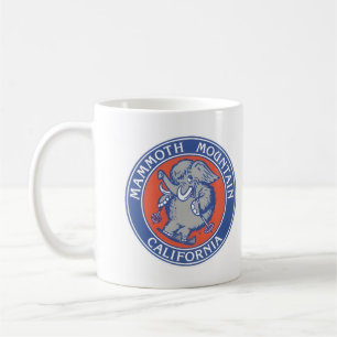 Mug Cadeau de montagnes de la station de ski Mammoth M