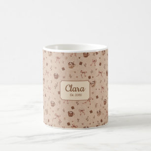 Mug Cadeau de motif de chocolat chaud Cozy Cocoa avec