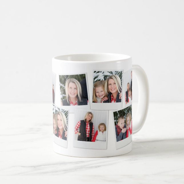 Mug Cadeau de Noël de photo de grands-parents de (Devant droit)