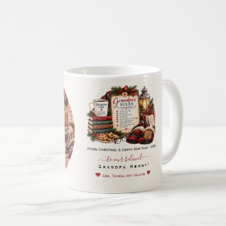Mug Cadeau de Noël et Nouvel An personnalisé pour gran
