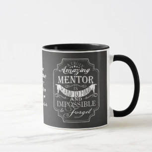 Mug Cadeau de Noël incroyable mentor merci