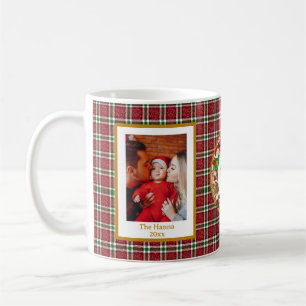 Mug Cadeau de Noël personnalisé avec photo et prénom p