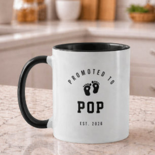 Mug Cadeau de nouveau grand-père pour être promu à Pop