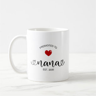 Mug Cadeau de nouvelle grand-mère établi pour Nana