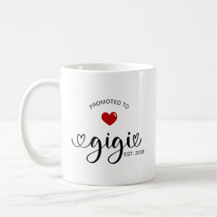 Mug Cadeau de nouvelle grand-mère Gigi