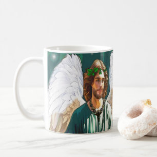 Mug Cadeau de prière de l'ange guérisseur Saint Raphaë