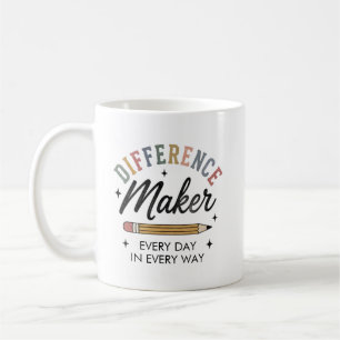 Mug Cadeau de reconnaissance pour faiseur de différenc