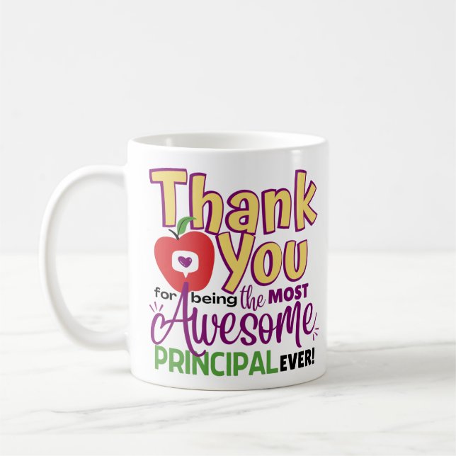 Mug Cadeau de remerciement au directeur (Gauche)