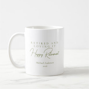 Mug Cadeau de retraite et d'amour