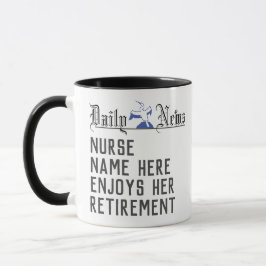 Mug Cadeau de retraite pour une infirmière