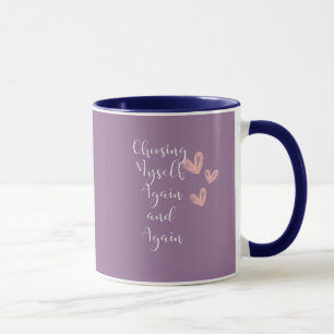 Mug Cadeau de santé mentale d'amour de soi Cadeau esth